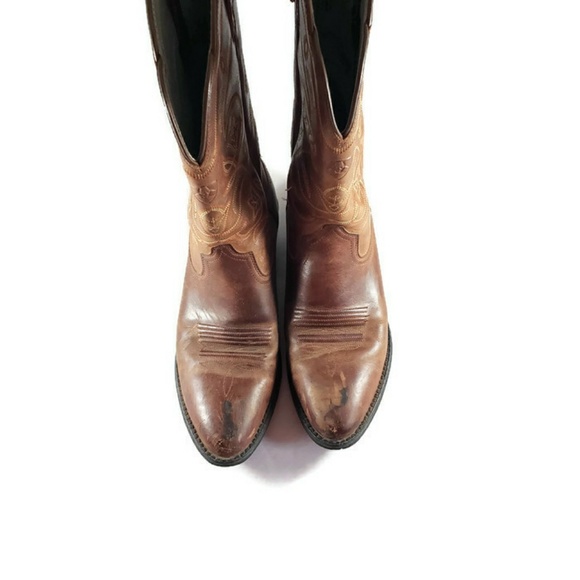 Heritage R Toe Western Boot - Picture 2 of 6